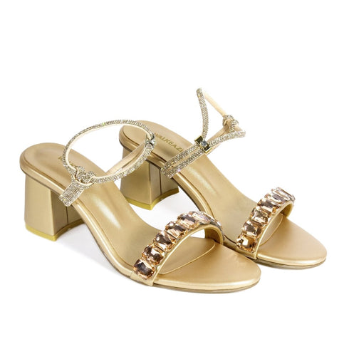 Women Formal Block Heel - 62989S - Block Heel - Walkeaze
